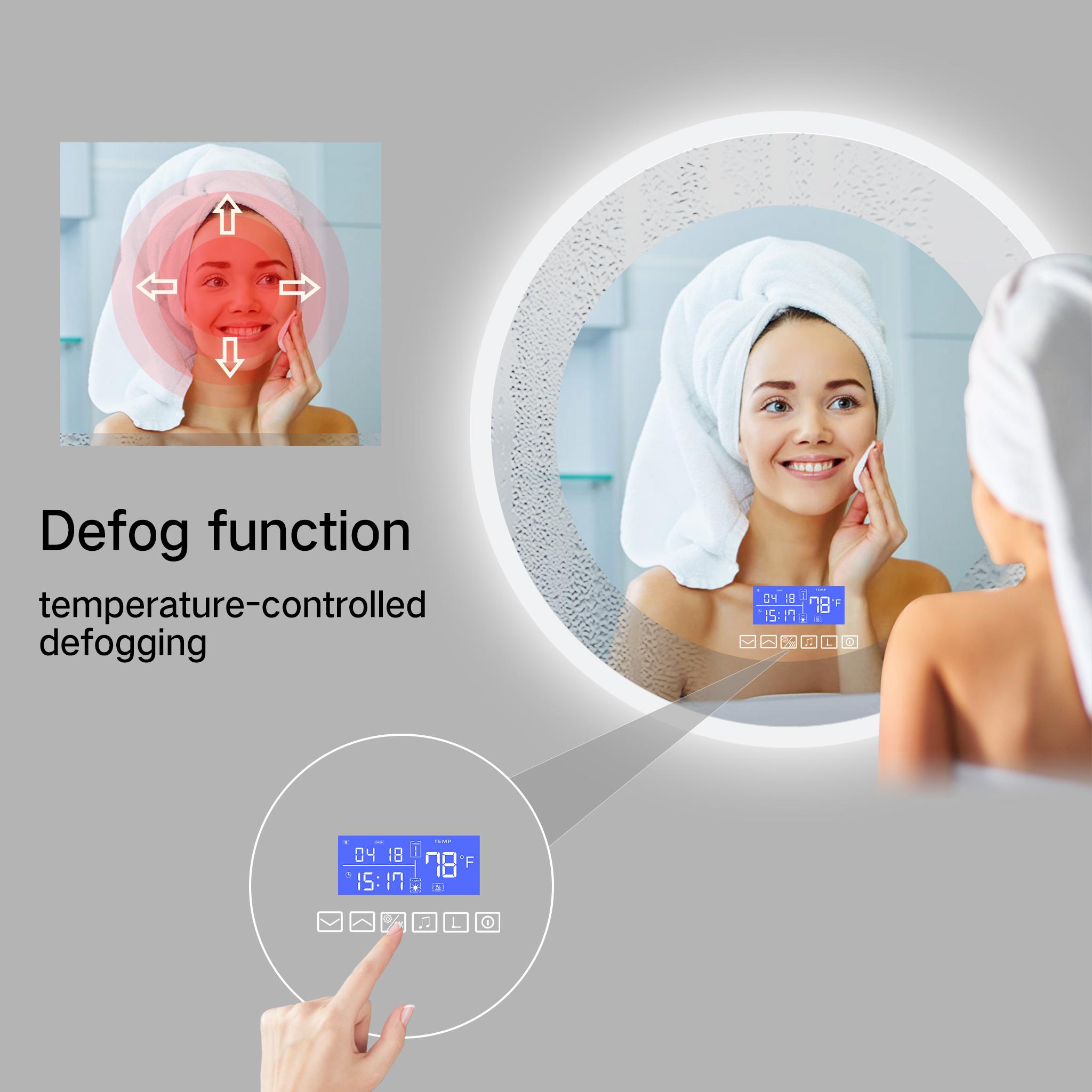 3 Color LED - Time - Temprature - Defogger 